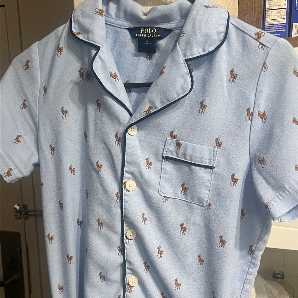 Polo Ralph Lauren Light Blue pajama set